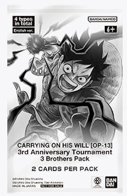 Carrying On His Will 3rd Anniversary Tournament 3 Brothers Pack Carrying On His Will OP13 ANN