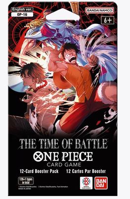 The Time of Battle Sleeved Booster Pack - The Time of Battle (OP16)