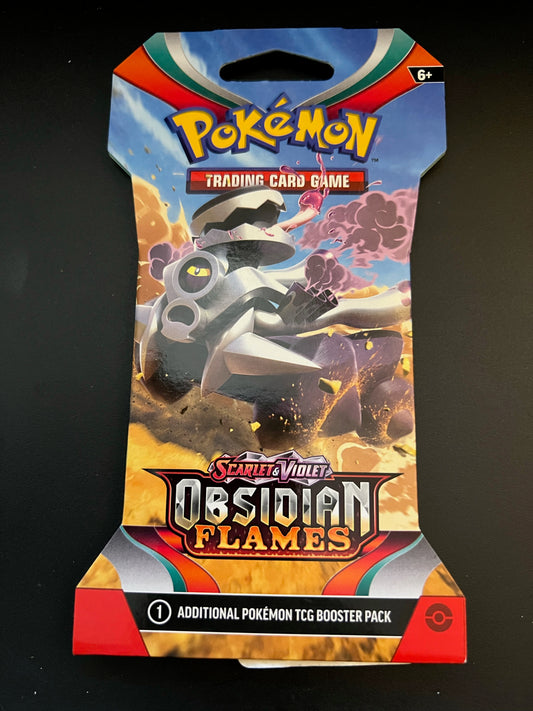 Obsidian Flames sleeved Booster Pack